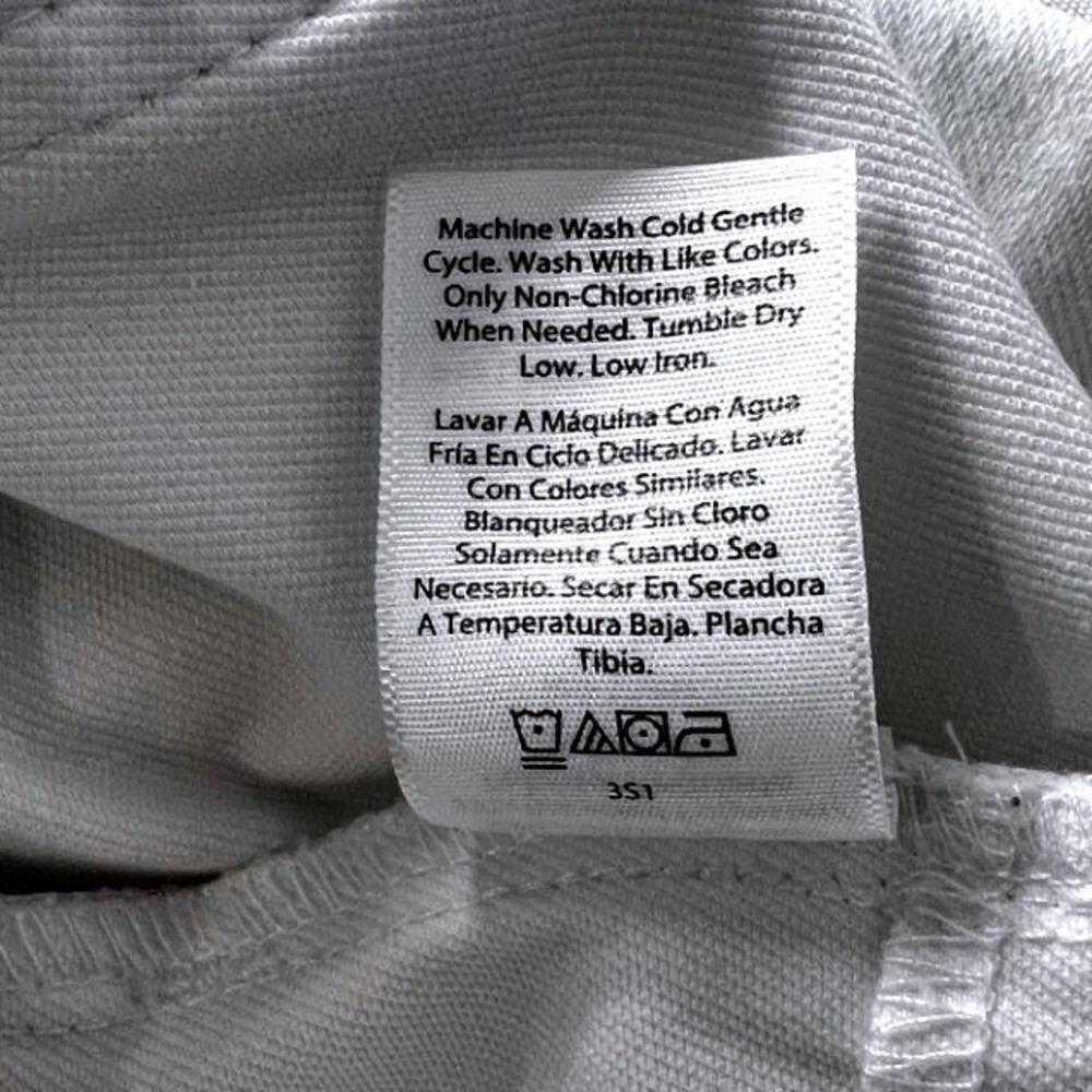 Time And Tru White Jeggings XL-16-18 Pull On Casual Stretch‎ - Picture 5 of 10